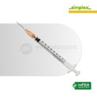 Simplex Tuberculin Syringe w/ Needle 1cc