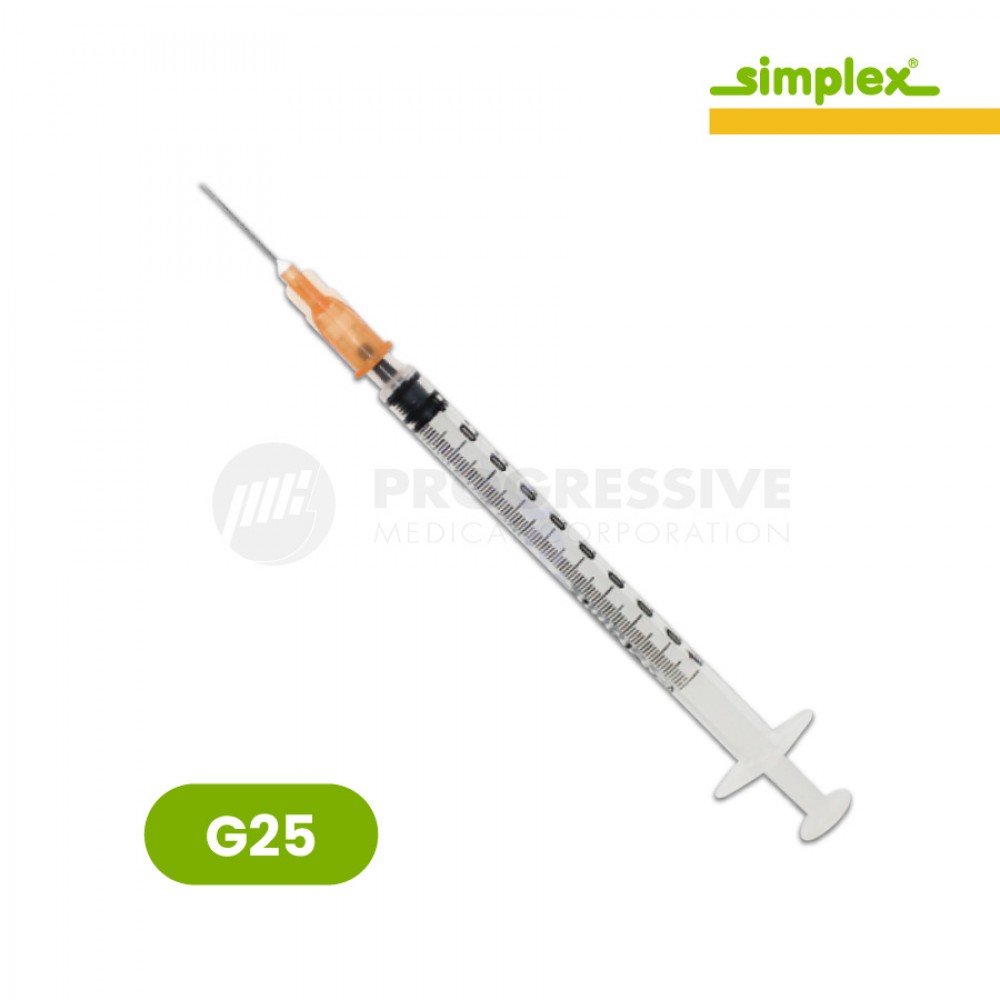 Simplex Tuberculin Syringe w/ Needle 1cc Simplex Tuberculin Syringe w/ Needle 1cc