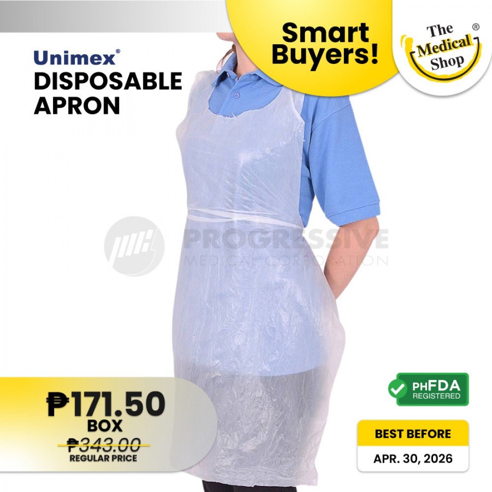 Smart Buyers - Unimex Disposable Apron (Sold by 100s)
