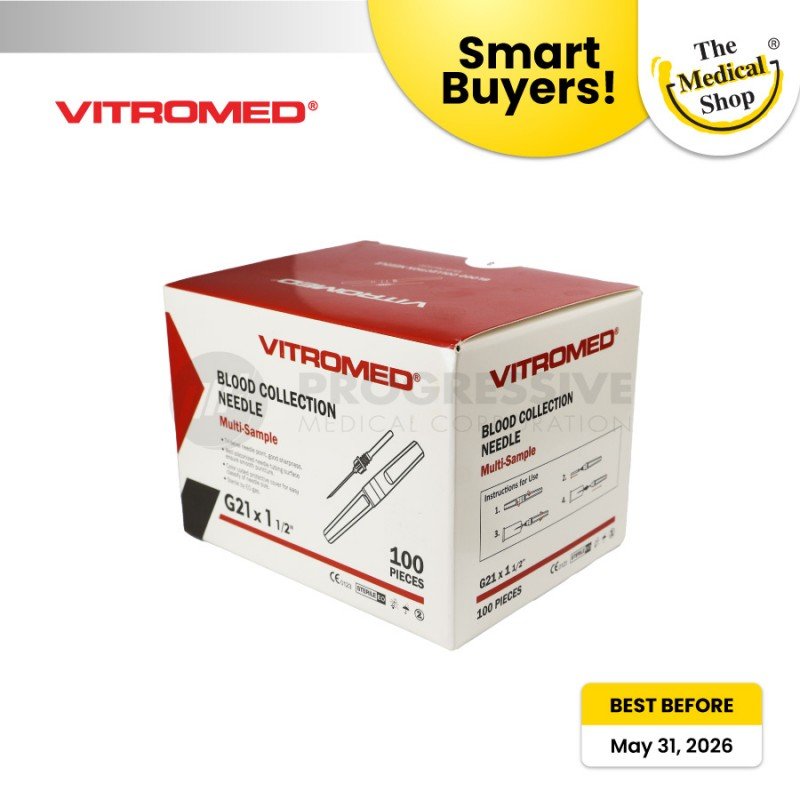 Smart Buyers - Vitromed Blood Collection Needle G21 x 1 1/2
