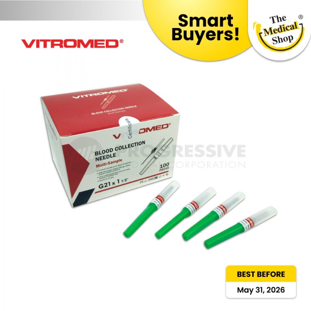 Smart Buyers - Vitromed Blood Collection Needle G21 x 1 1/2