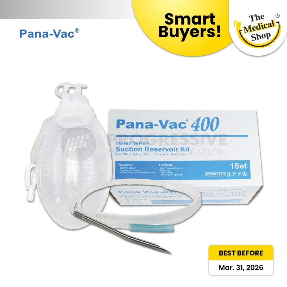 Smart Buyers - Pana-Vac Closed-System Wound Suction 400ml w/ Trocar
