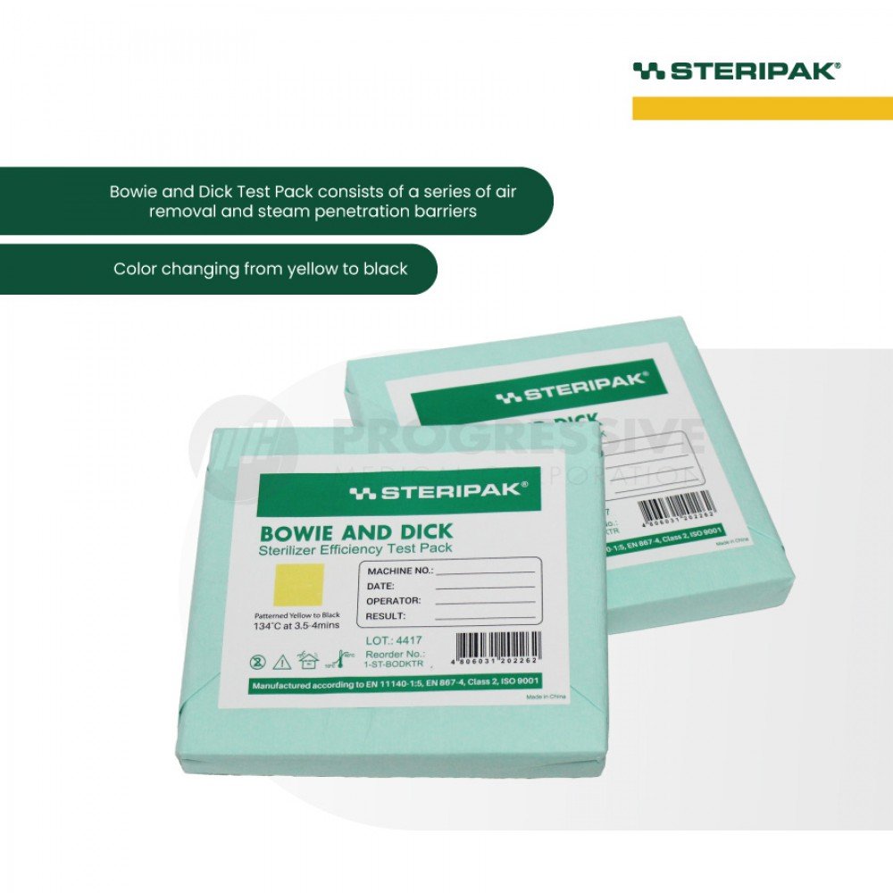 Steripak Bowie-Dick Test Pack