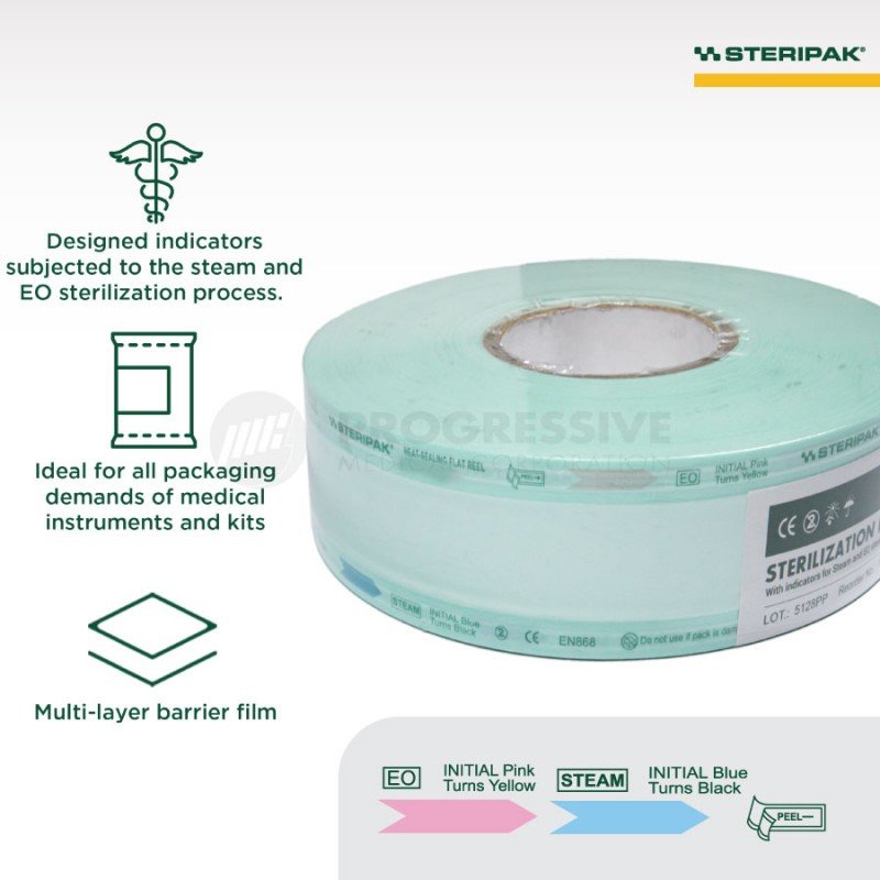 Steripak Sterilization Gusseted Reel