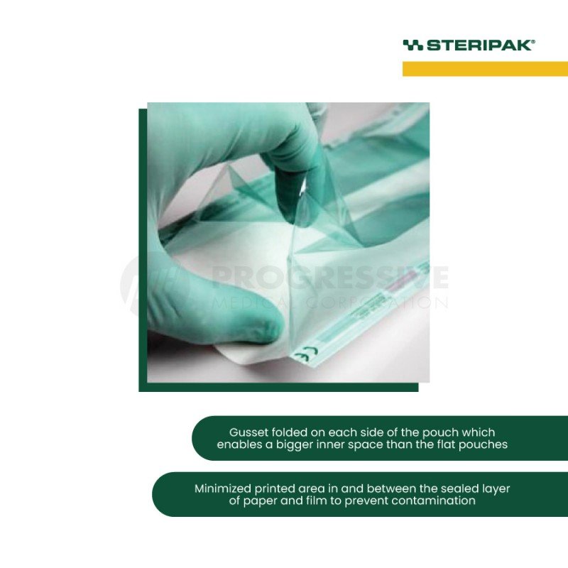 Steripak Sterilization Gusseted Reel