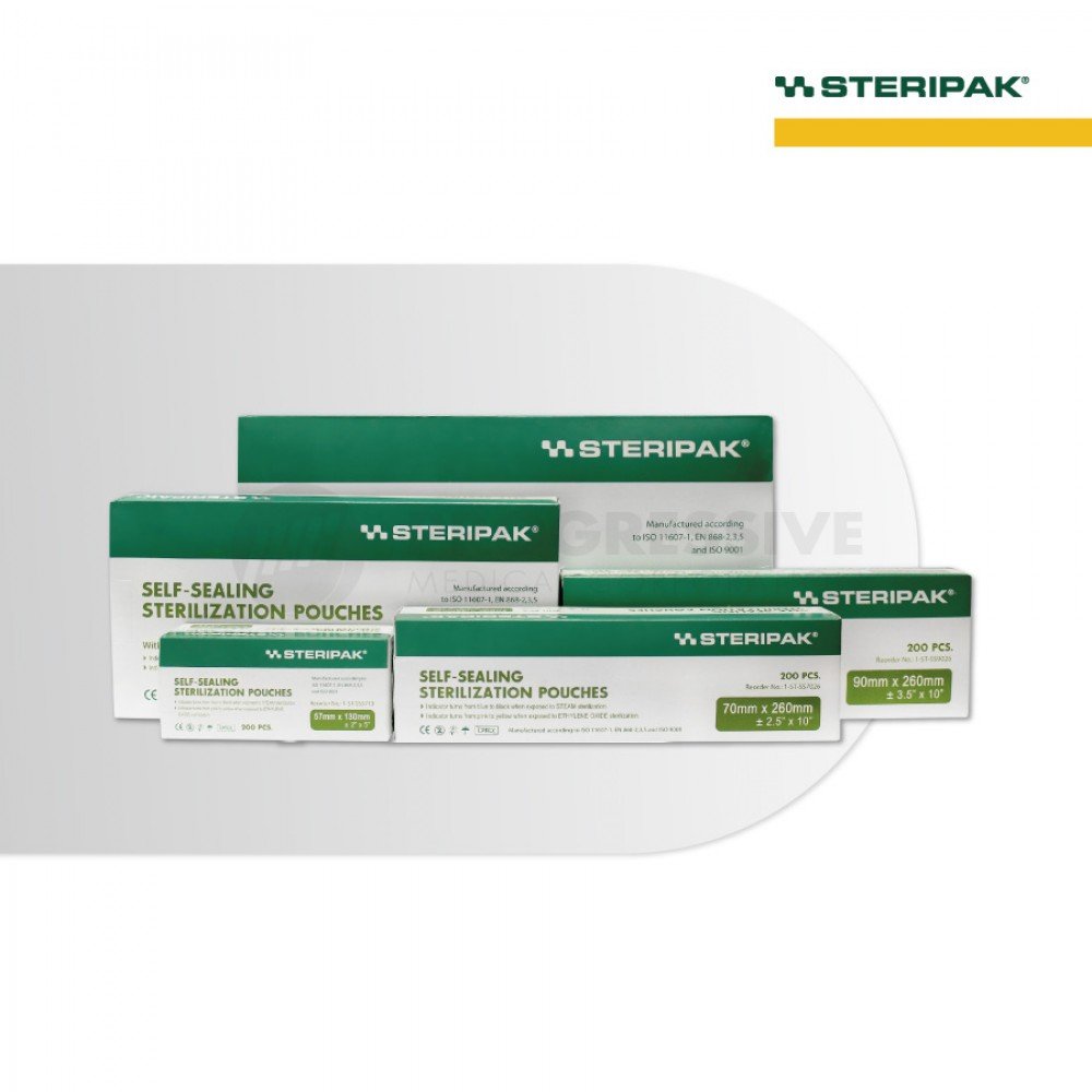Steripak Self-Sealing Sterilization Pouch Steripak Self-Sealing Sterilization Pouch