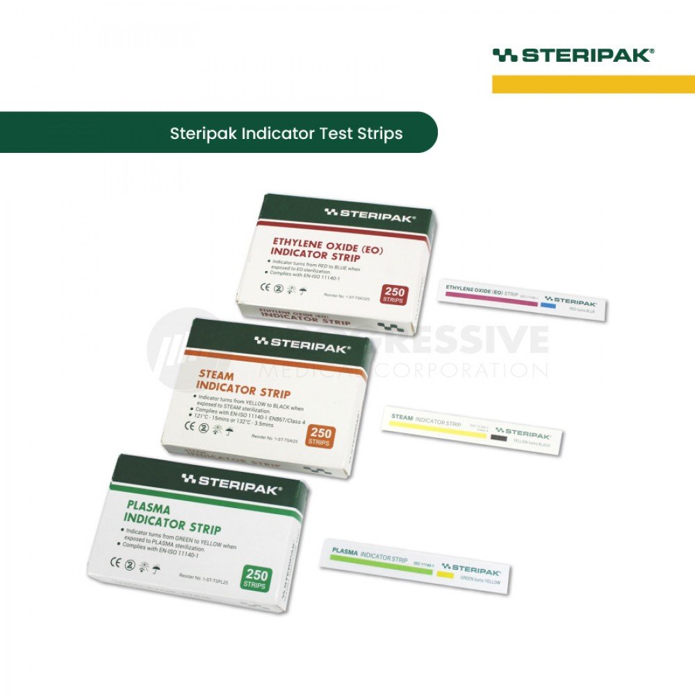 Steripak Steam Indicator Test Strip Steripak Steam Indicator Test Strip