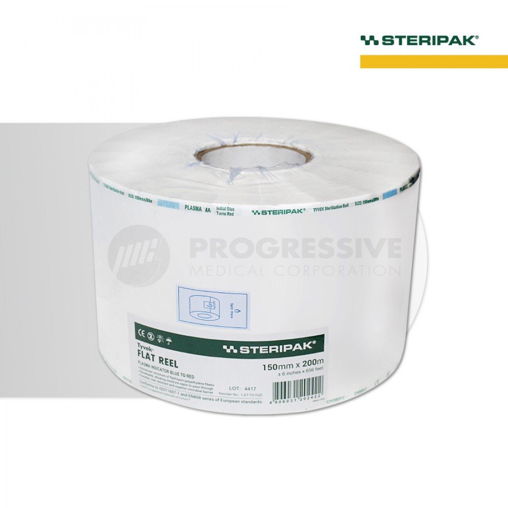 Steripak Tyvek Sterilization Flat Reel Steripak Tyvek Sterilization Flat Reel
