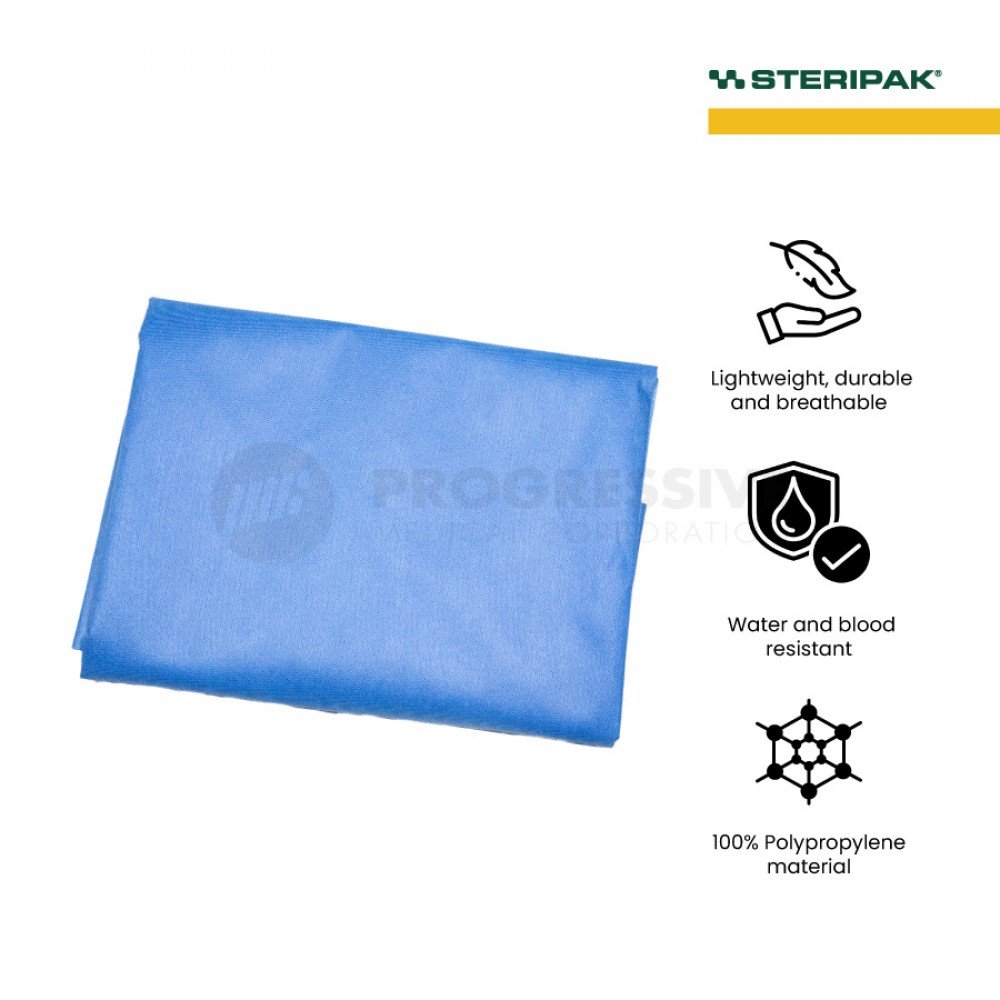 Steripak SMS Wrap Blue 120cmx120cm (200s) Steripak SMS Wrap Blue 120cmx120cm (200s)
