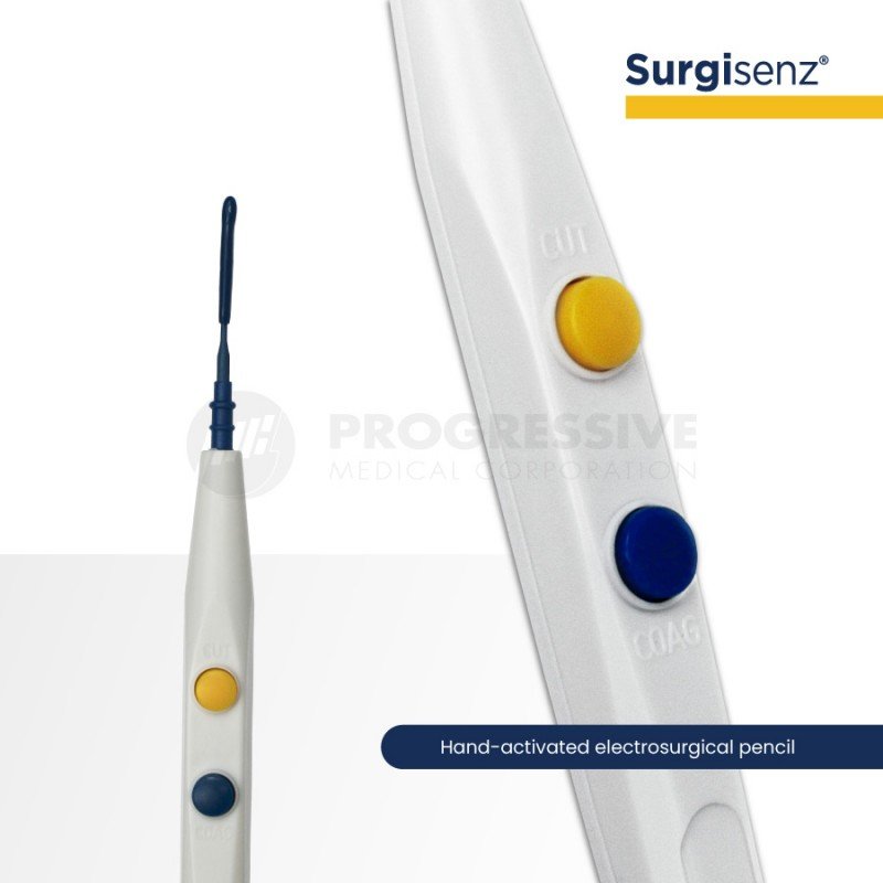Surgisenz Disposable Electrosurgical Pencil (ESU Pen)