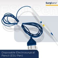 Surgisenz Disposable Electrosurgical Pencil (ESU Pen)