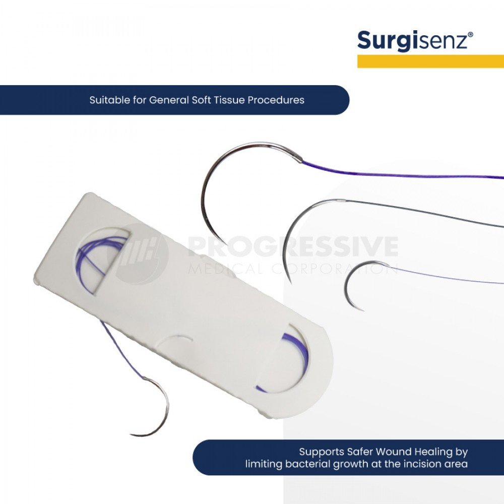 Surgisenz Nexicryl Polyglactin - Antibacterial (Sold by box of 12s)