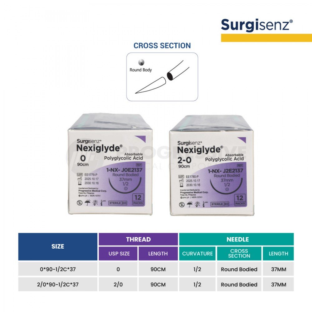 Surgisenz Nexiglyde Polyglycolic Acid (sold by box of 12s)