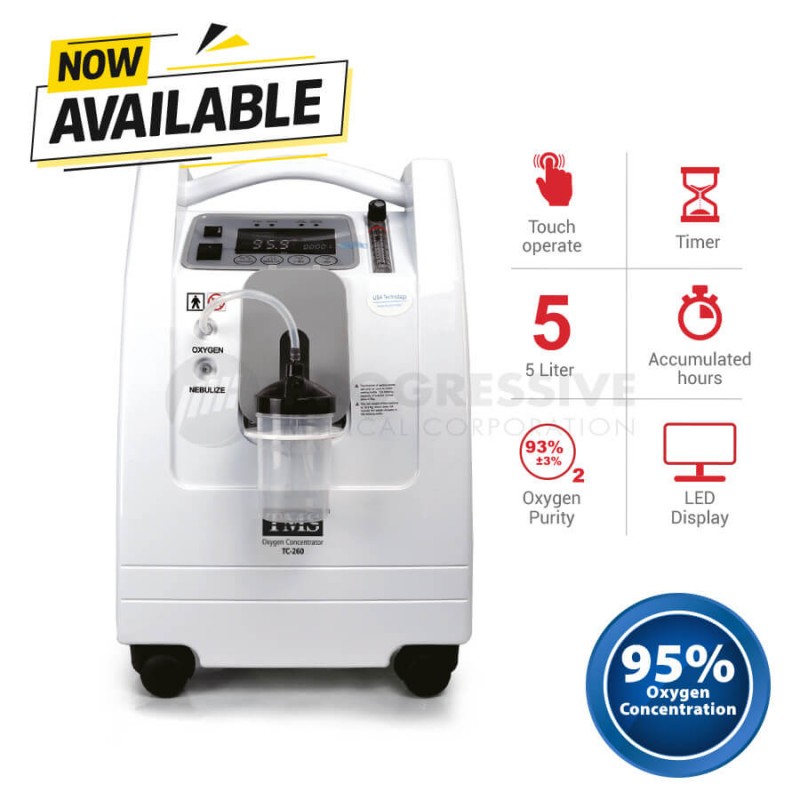 TMS TC-260 Oxygen Concentrator with Nebulization Function