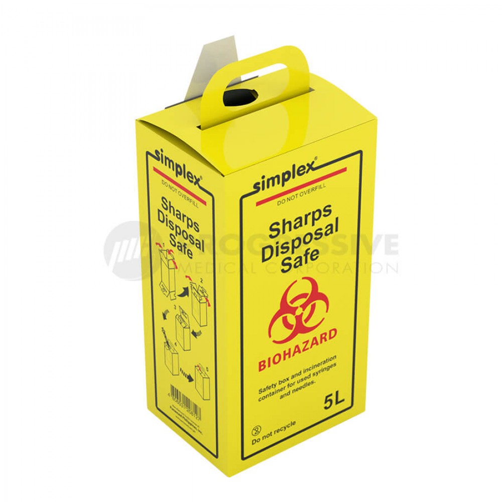 Simplex Sharps Disposal Safe Box