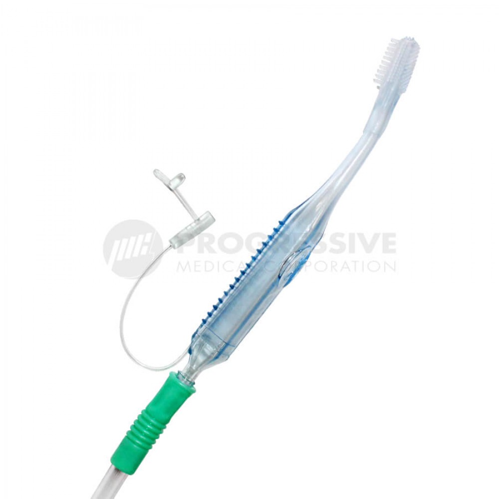 Simplex Silicone Toothbrush with Connecting Tube
