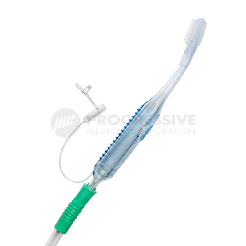 Simplex Silicone Toothbrush with Connecting Tube