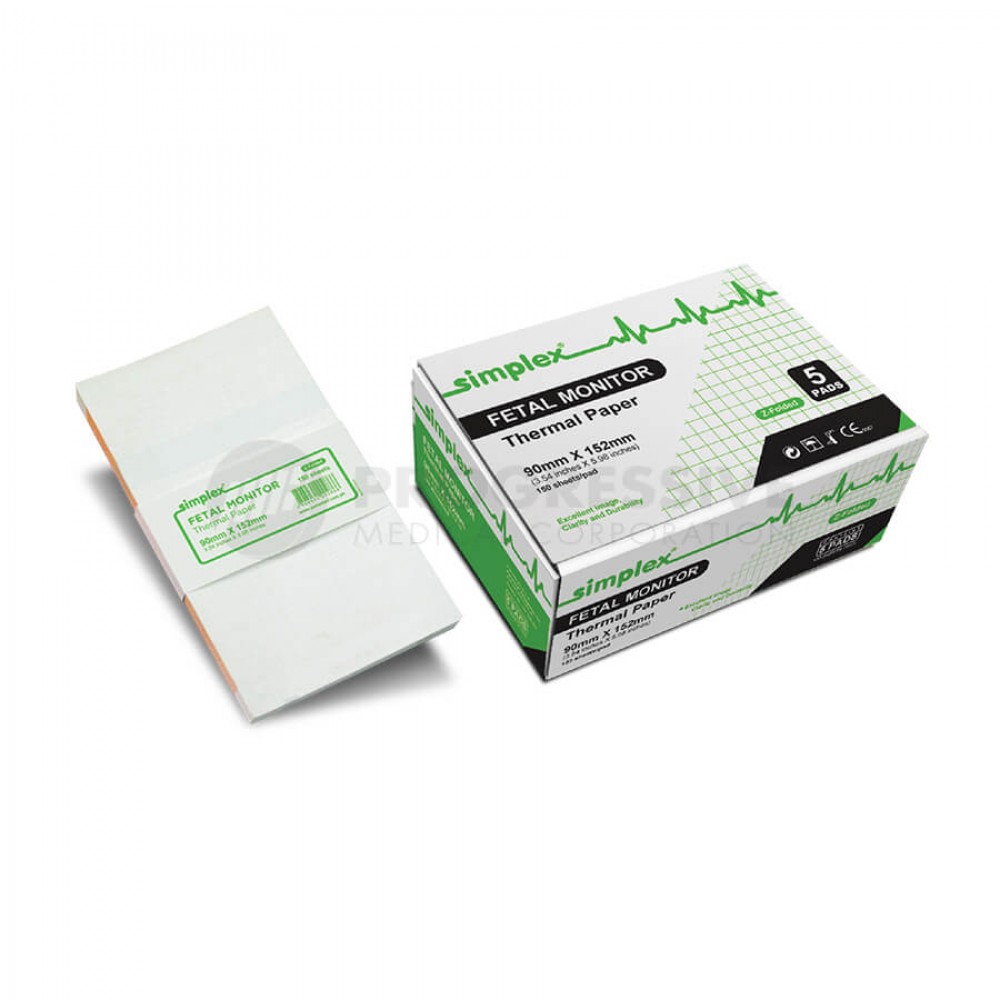 Simplex CTG/ Fetal Monitor Thermal Paper 90mmx152mm