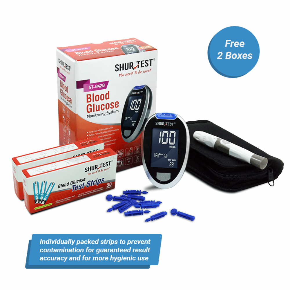 Shur-Test Blood Glucose Monitoring Kit