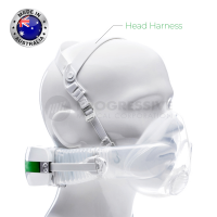 CleanSpace HALO Head Harness for Half Mask (Non Fabric)