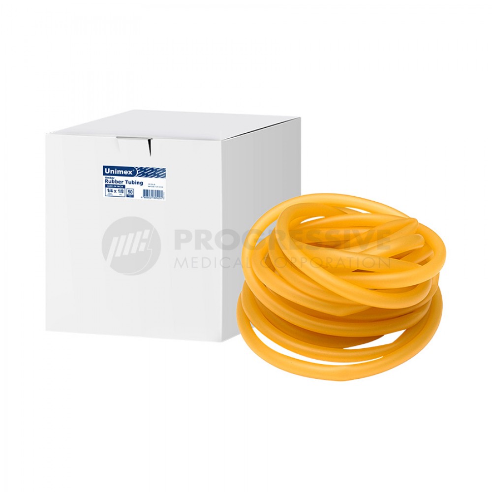 Unimex Amber Rubber Tubing