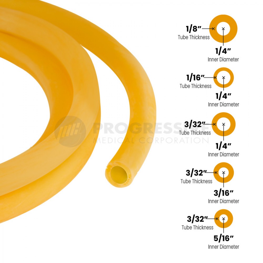 Unimex Amber Rubber Tubing