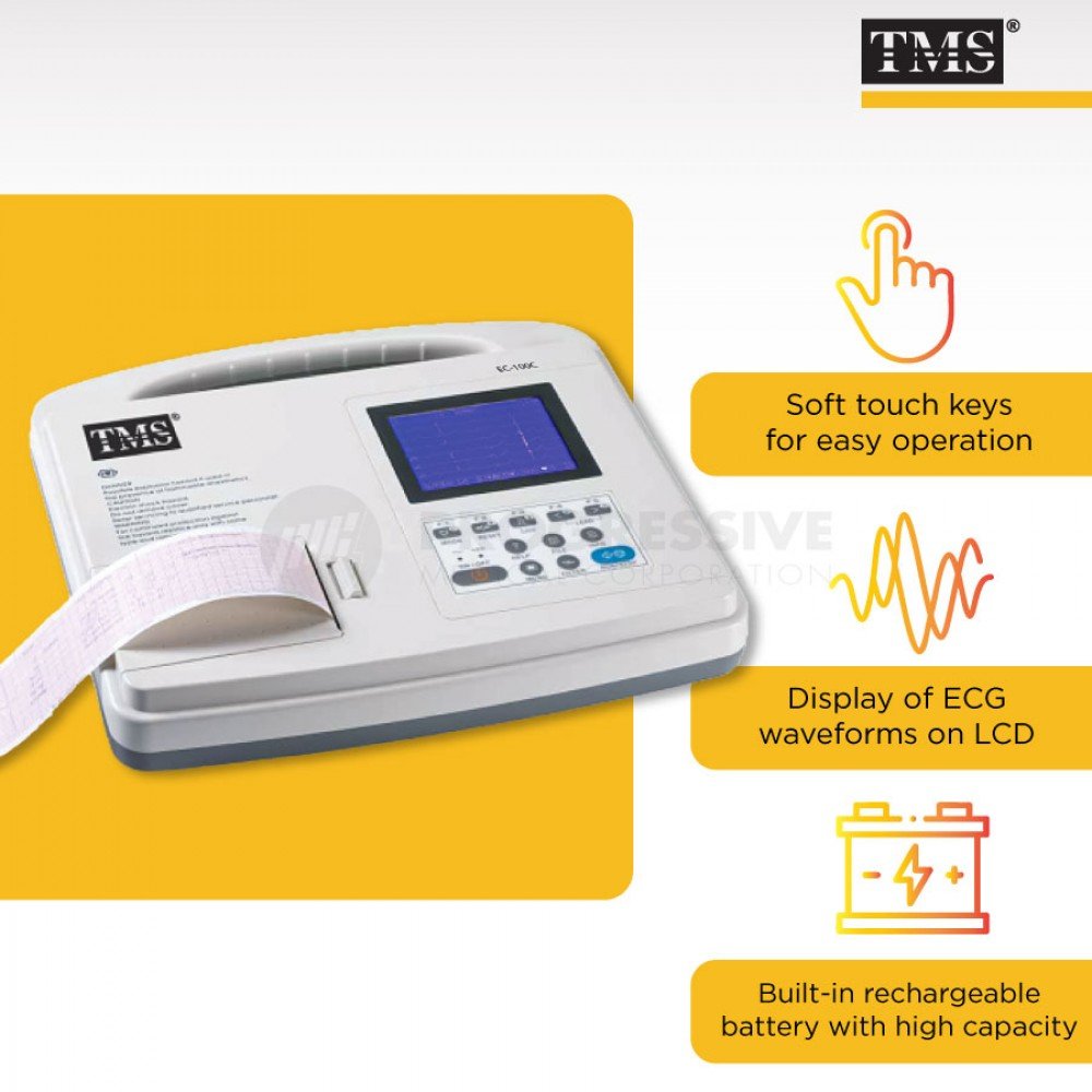 TMS ECG Machine EC-100C