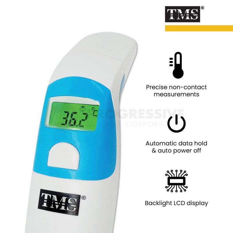 TMS Ear and Forehead Thermometer