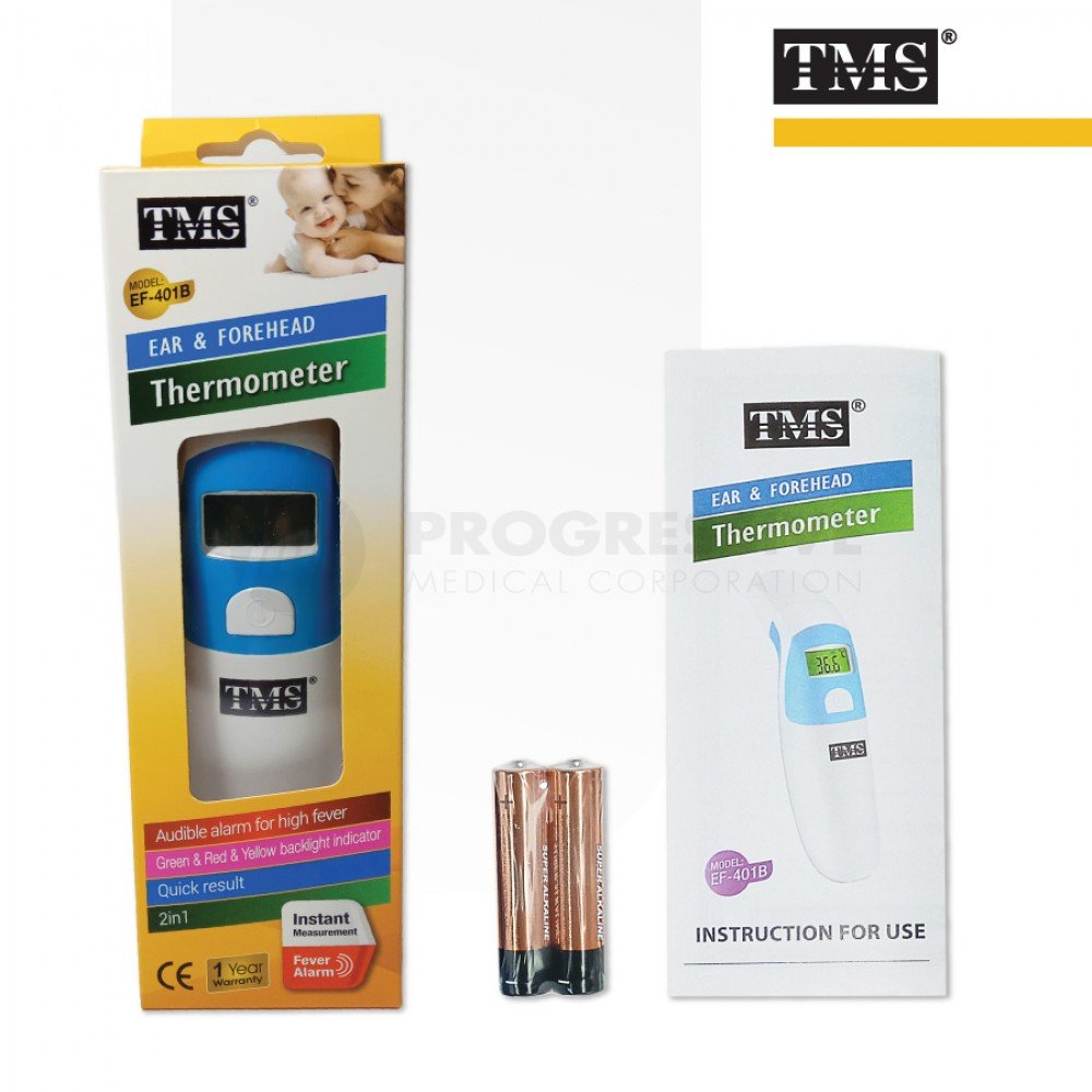 TMS Ear and Forehead Thermometer