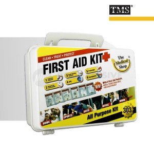 First Aid Kit 303 pcs Hard Case