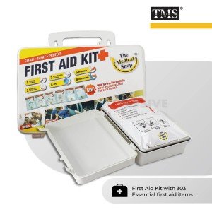 First Aid Kit 303 pcs Hard Case