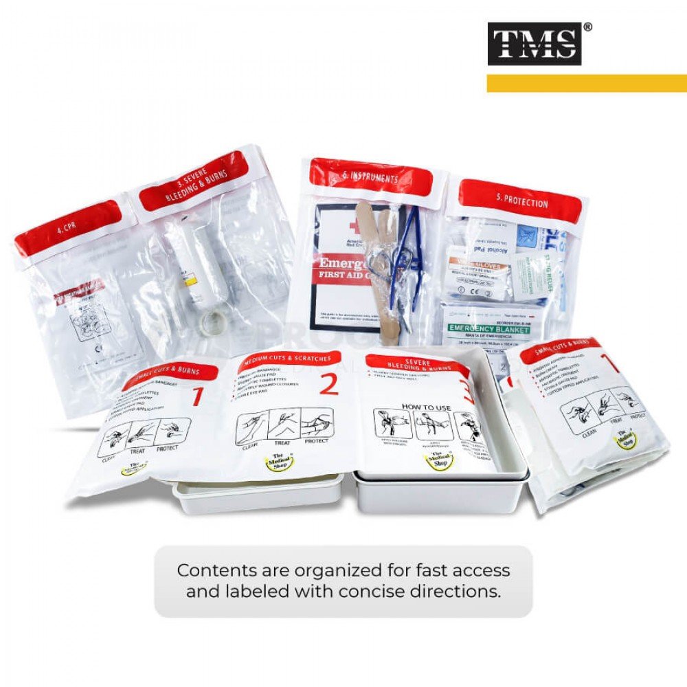 First Aid Kit 303 pcs Hard Case