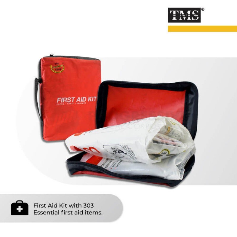 First Aid Kit 303 pcs Soft Case