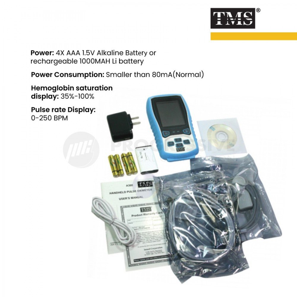 TMS Handheld Pulse Oximeter
