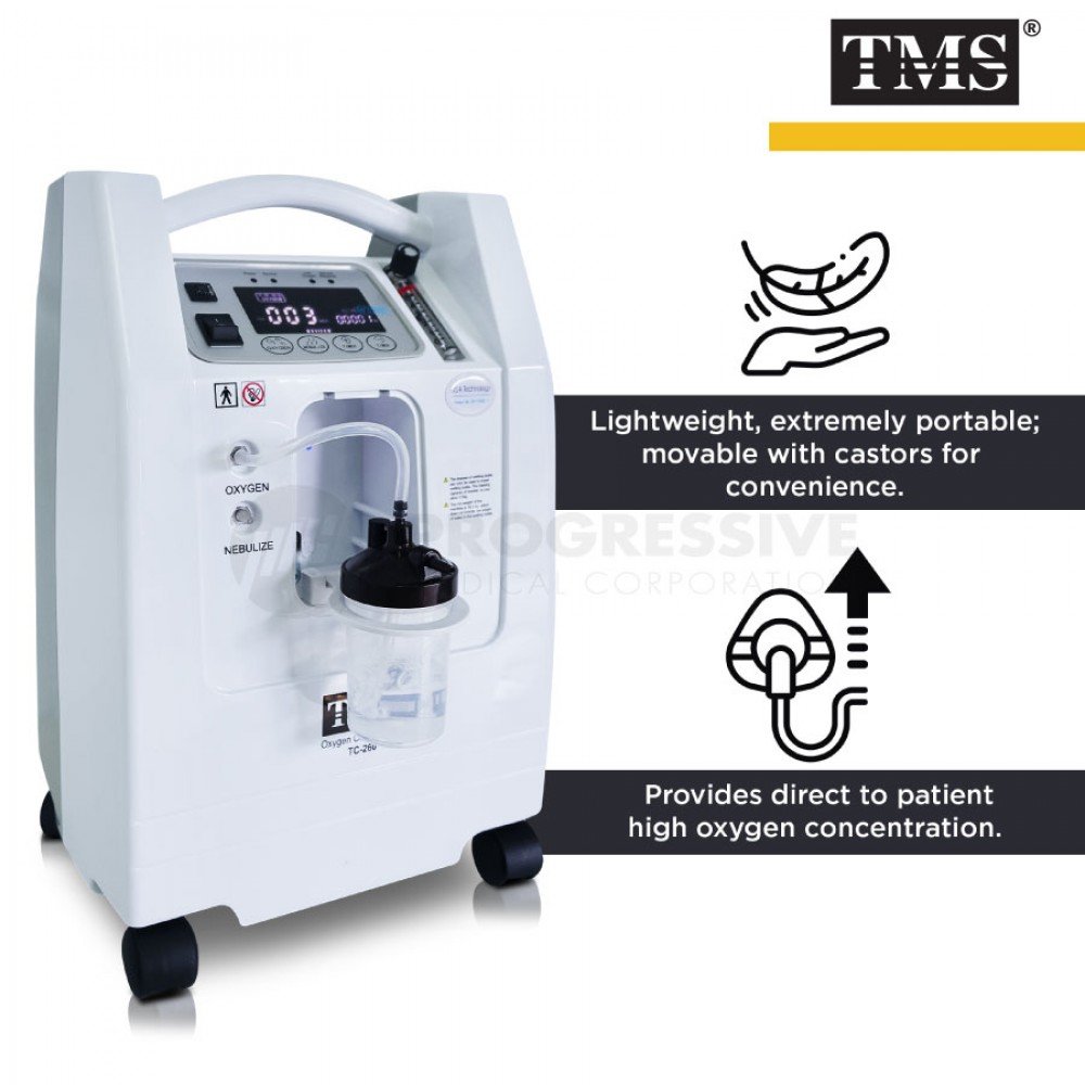 TMS TC-260 Oxygen Concentrator with Nebulization Function