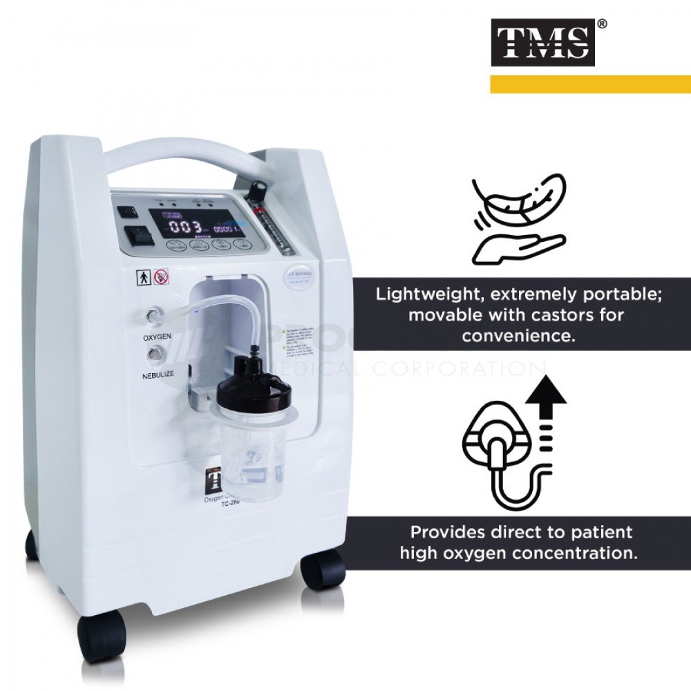 TMS TC-260 Oxygen Concentrator with Nebulization Function
