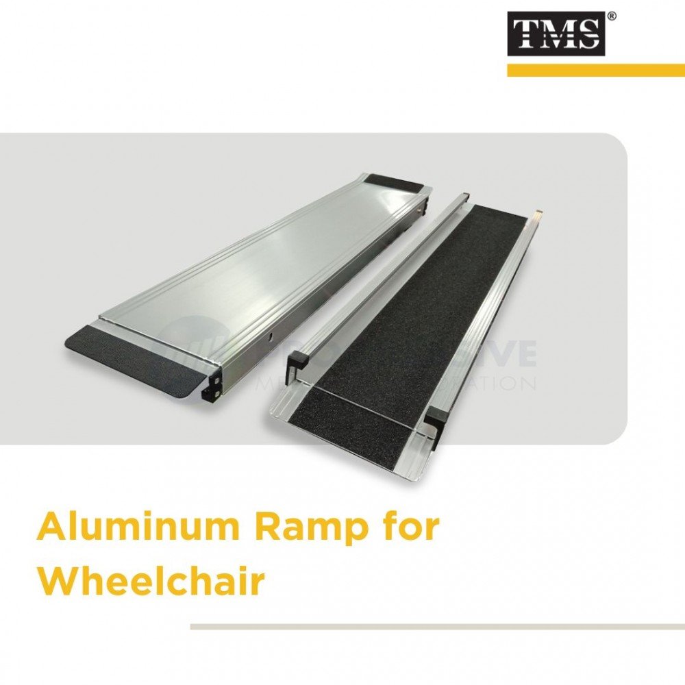 TMS Aluminum Ramp for Wheelchair