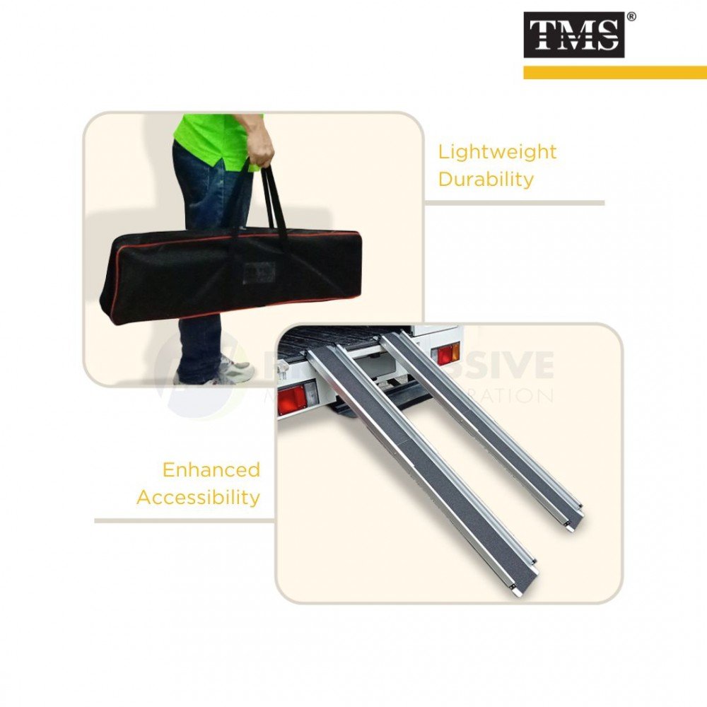 TMS Aluminum Ramp for Wheelchair