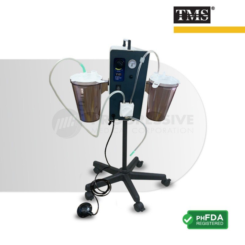 TMS T-520 Surgical Suction Machine with Stand 