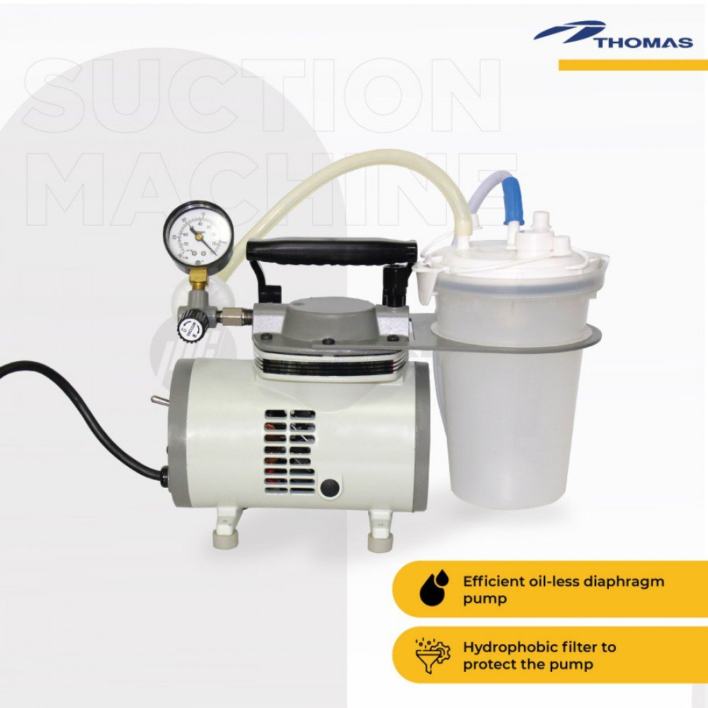 Thomas Portable Table-Top Suction Machine (Model 1637)