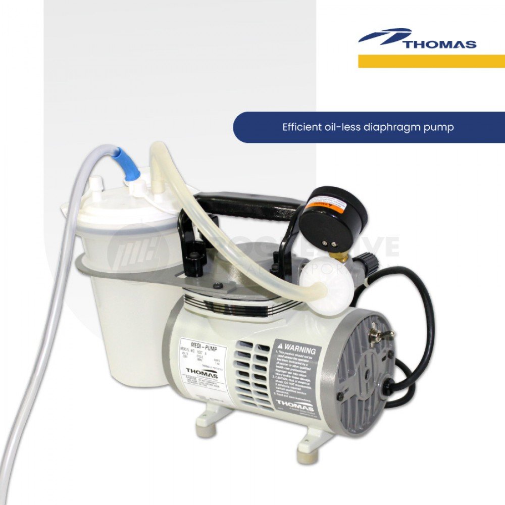 Thomas Portable Table-Top Suction Machine (Model 1637)