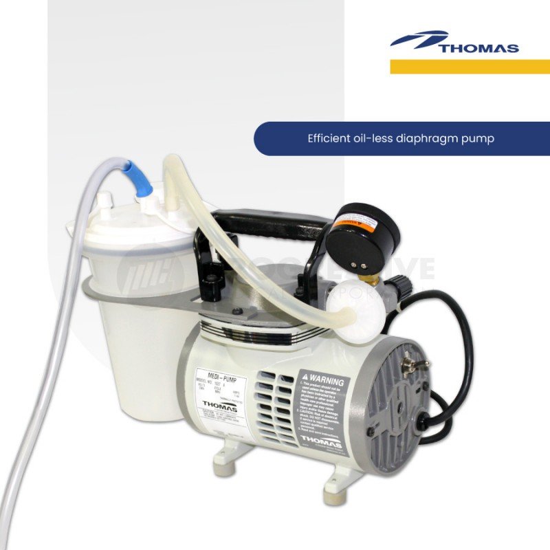 Thomas Portable Table-Top Suction Machine (Model 1637)