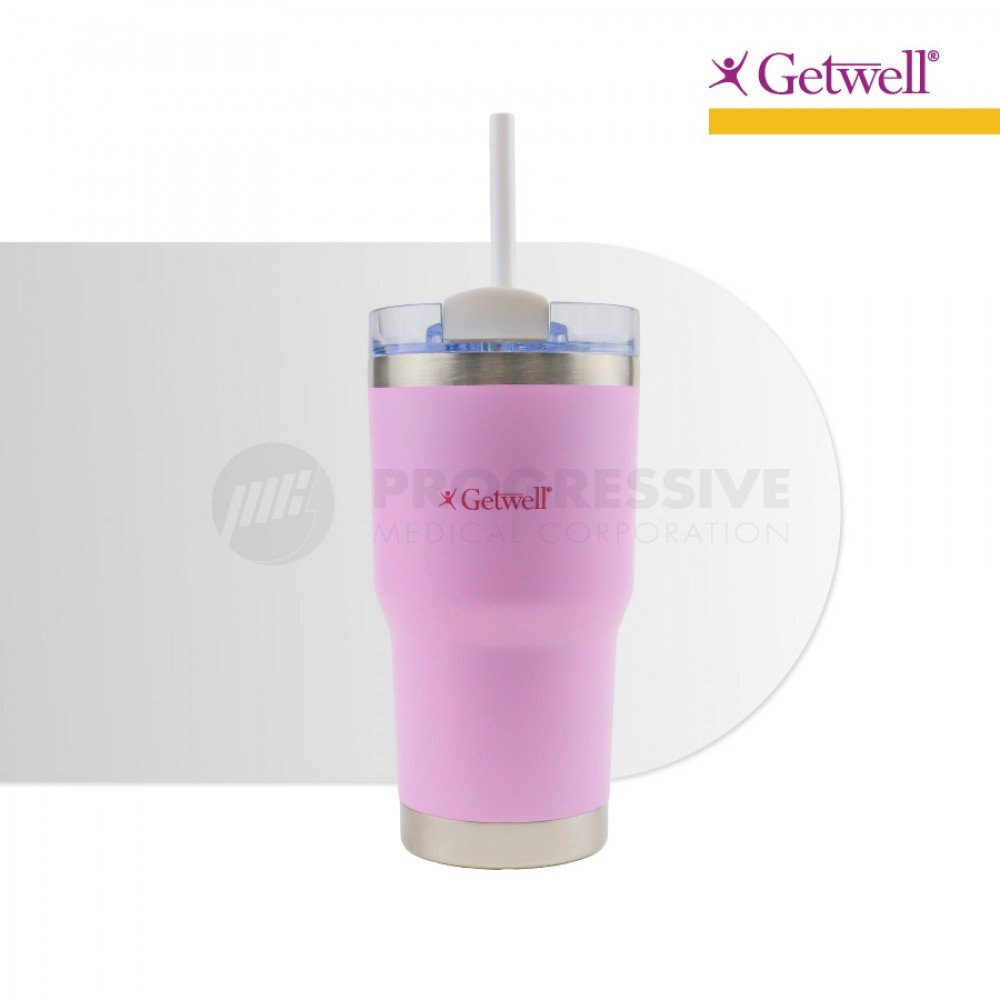 Hydrosenz Tumbler with Straw Purple 14oz, Getwell Hydrosenz Tumbler with Straw Purple 14oz, Getwell