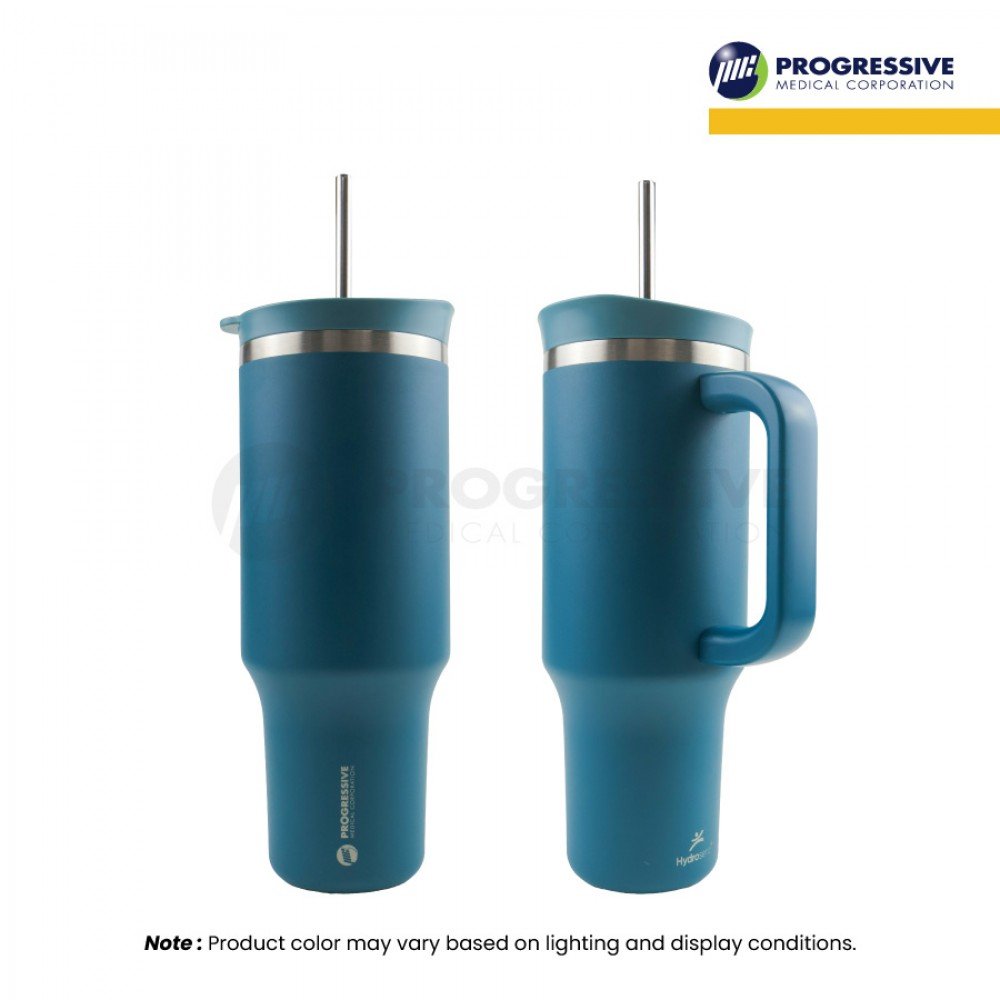 Hydrosenz Tumbler with Straw Teal 40oz, PMC