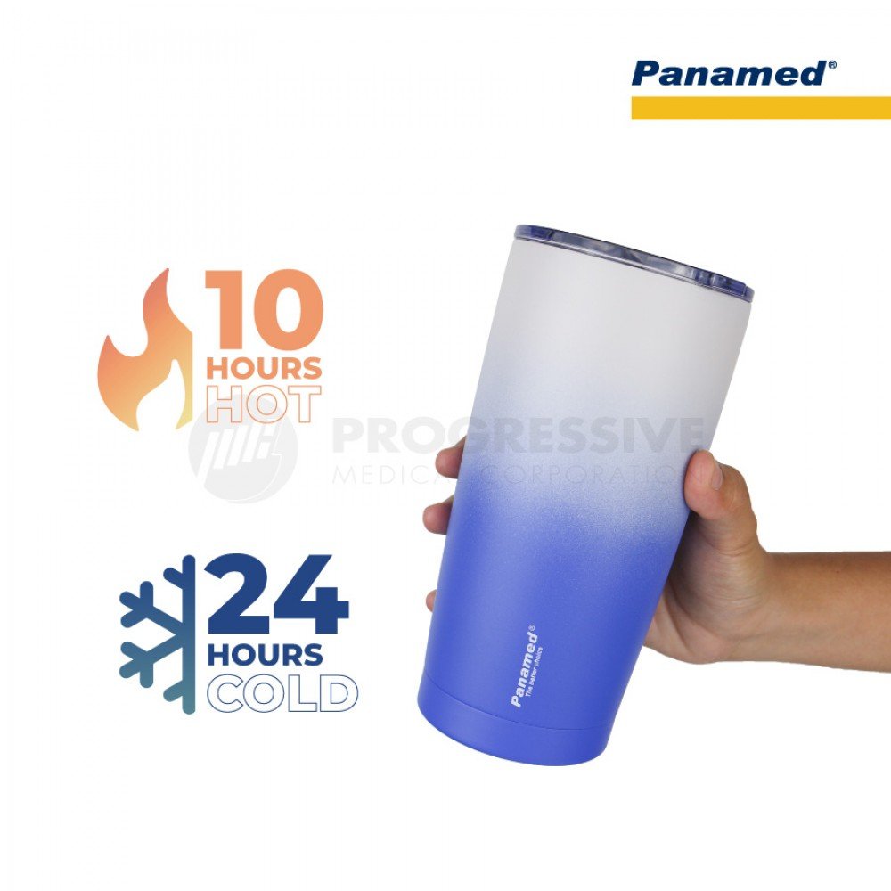 Hydrosenz Tumbler White-Blue 20oz, Panamed Hydrosenz Tumbler White-Blue 20oz, Panamed