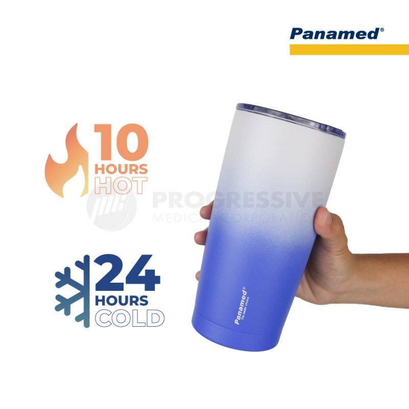 Hydrosenz Tumbler White-Blue 20oz, Panamed