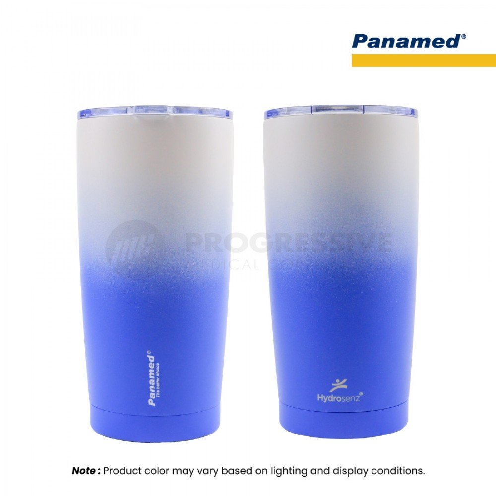 Hydrosenz Tumbler White-Blue 20oz, Panamed Hydrosenz Tumbler White-Blue 20oz, Panamed