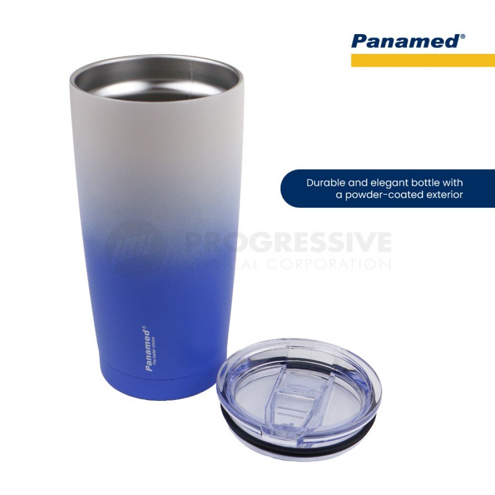 Hydrosenz Tumbler White-Blue 20oz, Panamed Hydrosenz Tumbler White-Blue 20oz, Panamed