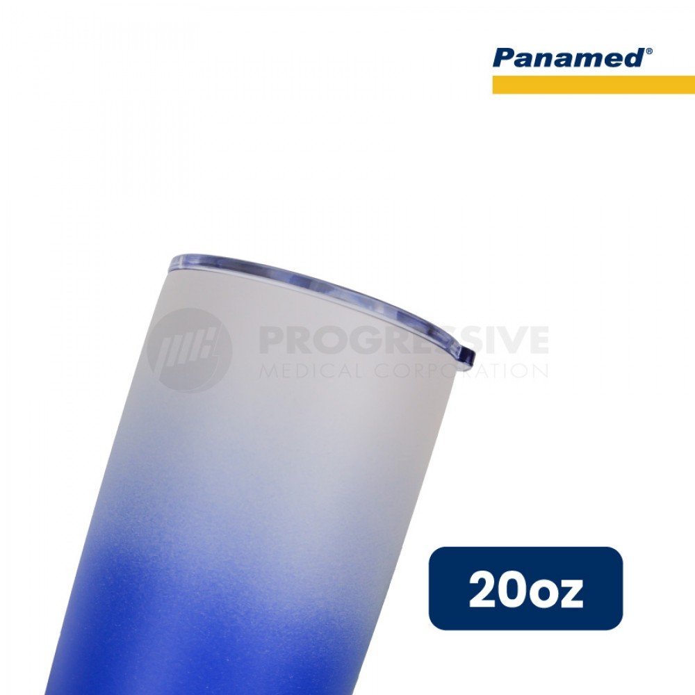 Hydrosenz Tumbler White-Blue 20oz, Panamed Hydrosenz Tumbler White-Blue 20oz, Panamed