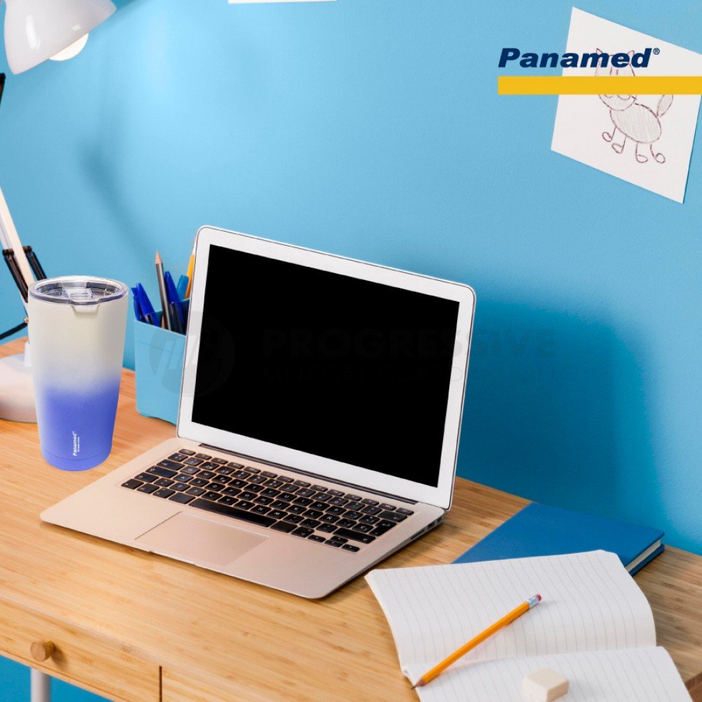 Hydrosenz Tumbler White-Blue 20oz, Panamed Hydrosenz Tumbler White-Blue 20oz, Panamed